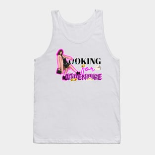 Looking For Adventure in a Mall Tank Top